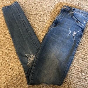 Mavi  “Lucy” Super High Rise Super Skinny jeans